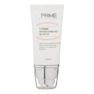 ژل ضد آفتاب پرایم بی رنگ SPF50 حاوی ویتامین سی حجم 40 میل