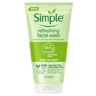 ژل شستشوی صورت سیمپل مدل Refreshing حجم 150میلی لیتر