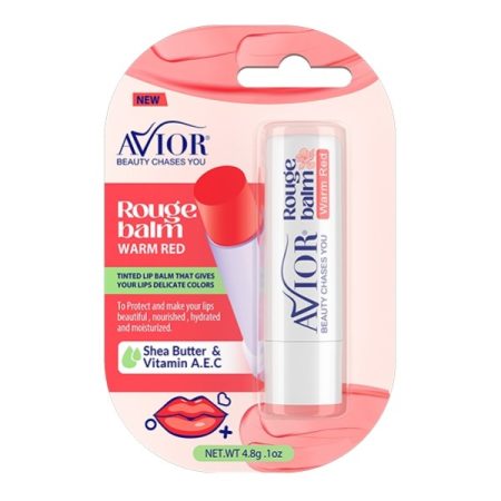 رژ بالم رنگ قرمز Warm Red اویور 4.8 گرم